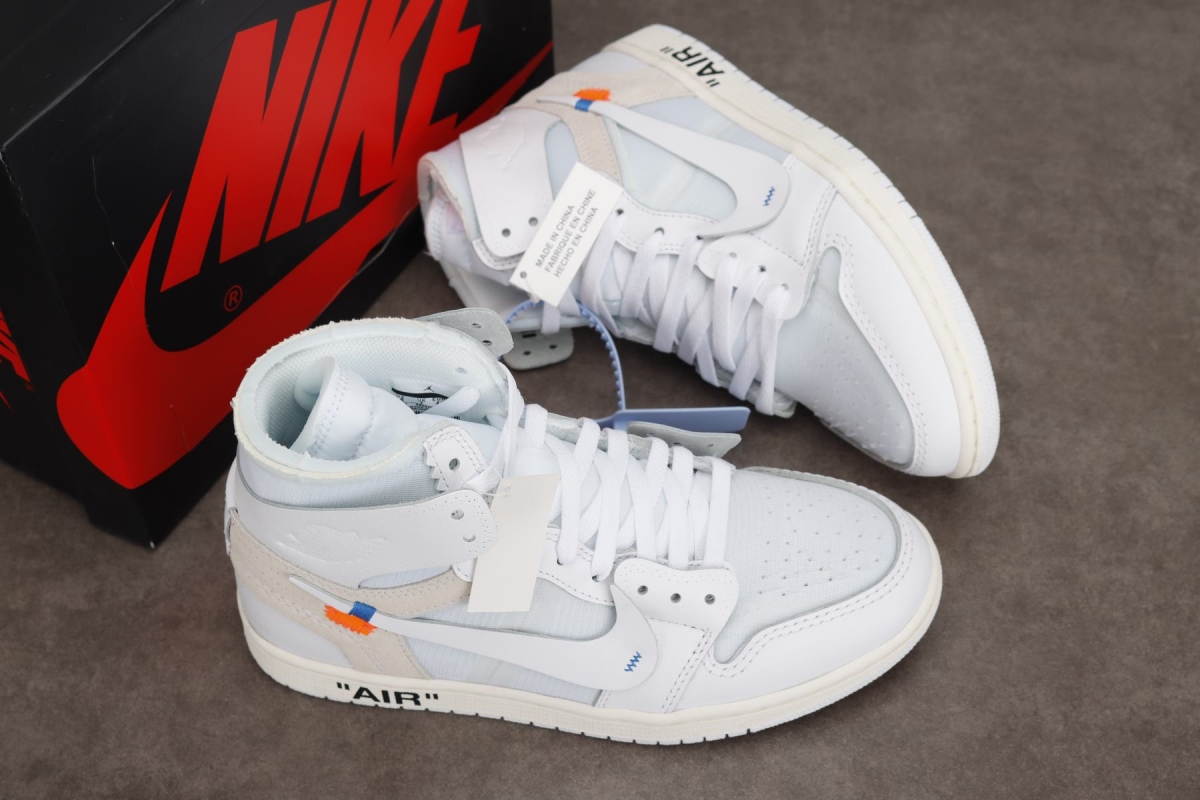 Jordan 1 Retro High Off-White White