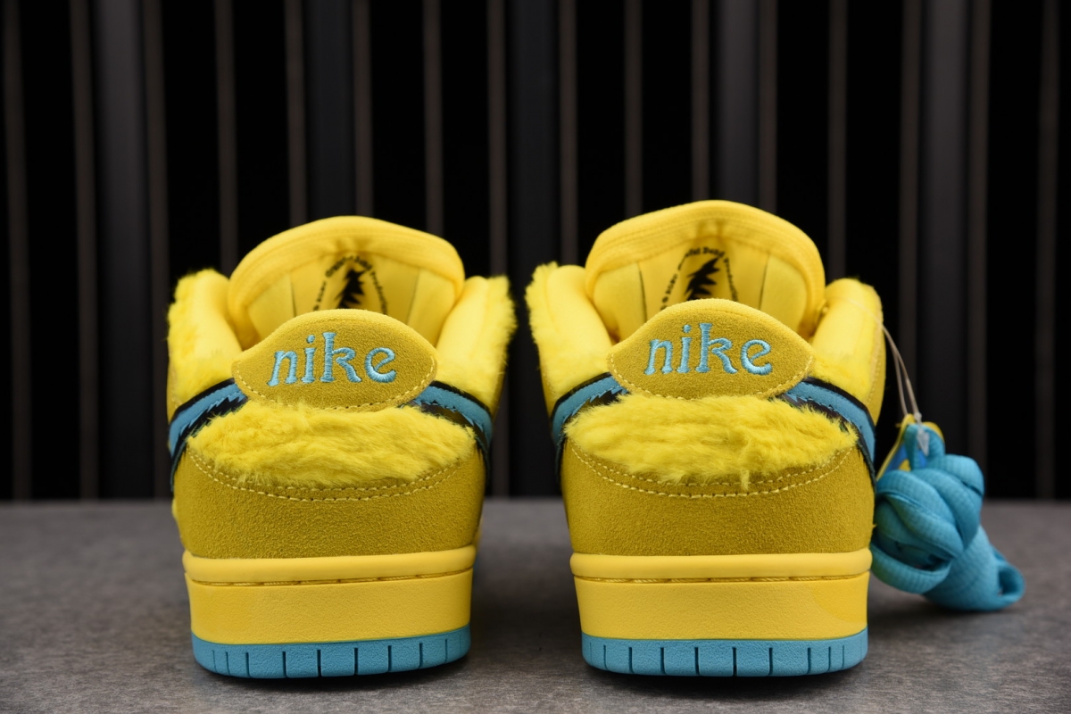 Nike SB Dunk Low Grateful Dead Bears Opti Yellow