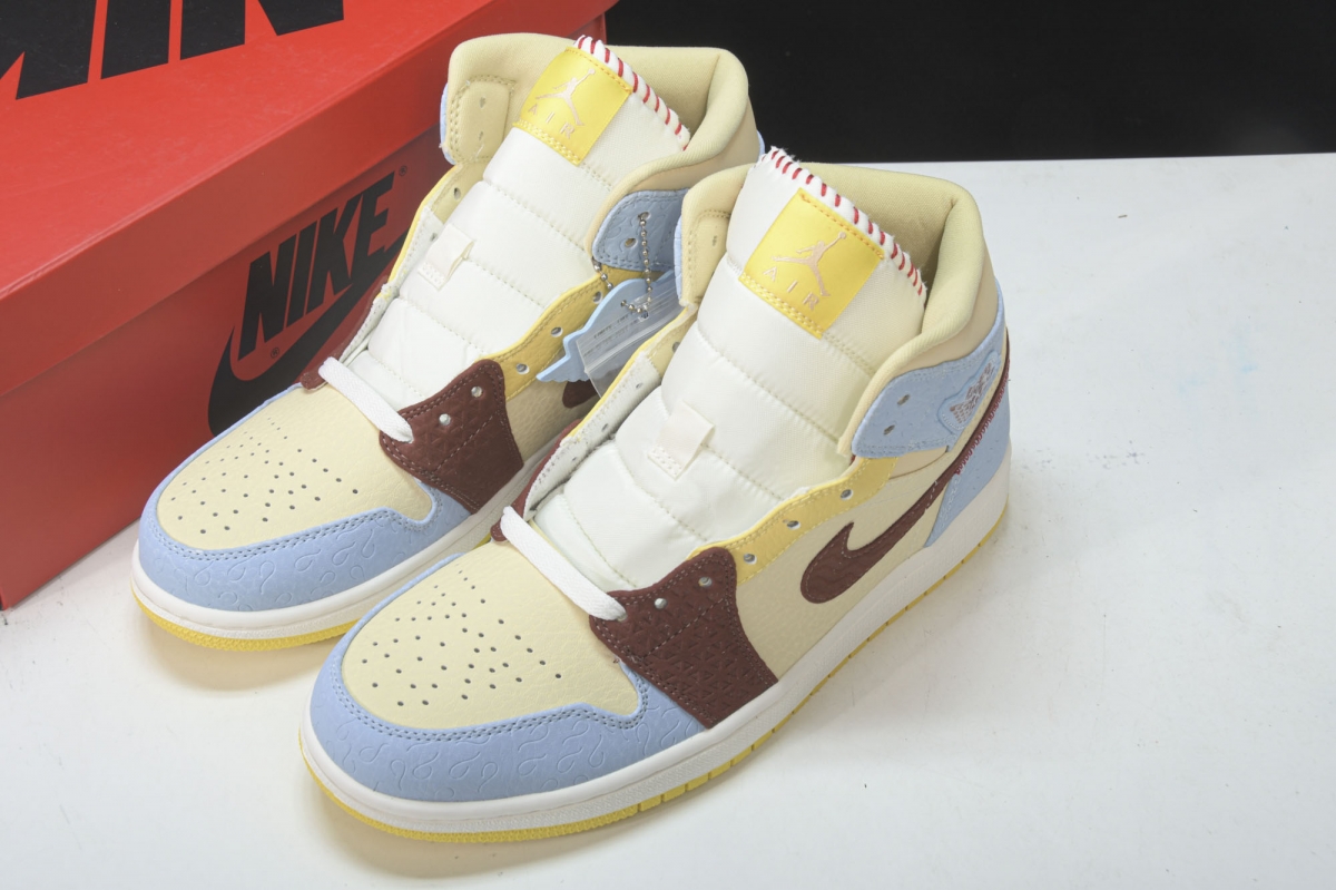 jordan 1 mid se fearless Ma*s*n chateau rouge