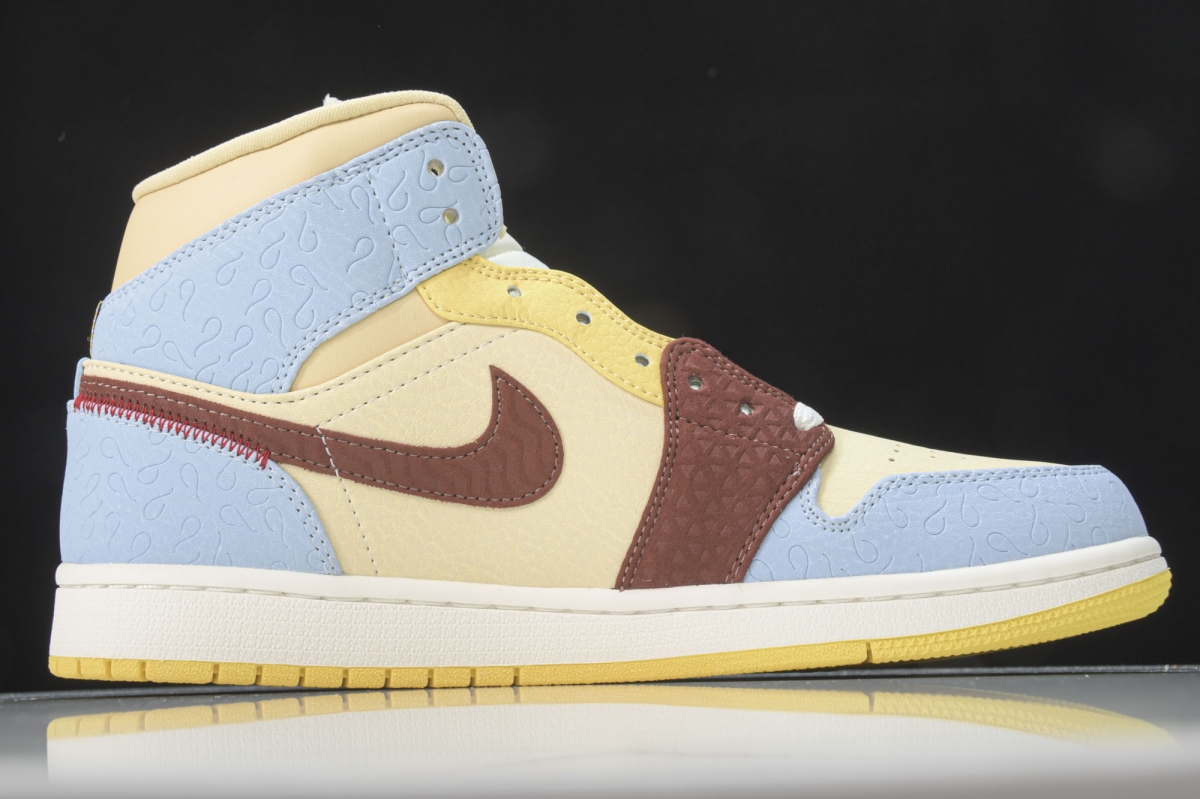 jordan 1 mid se fearless Ma*s*n chateau rouge