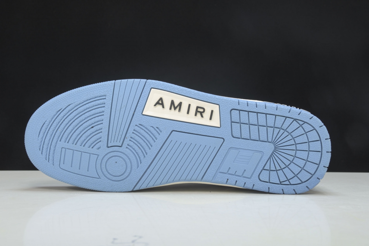 AMIRI Skel Top Low Blue