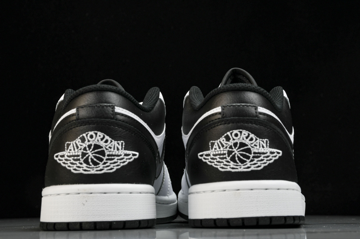 Jordan 1 Low White Black