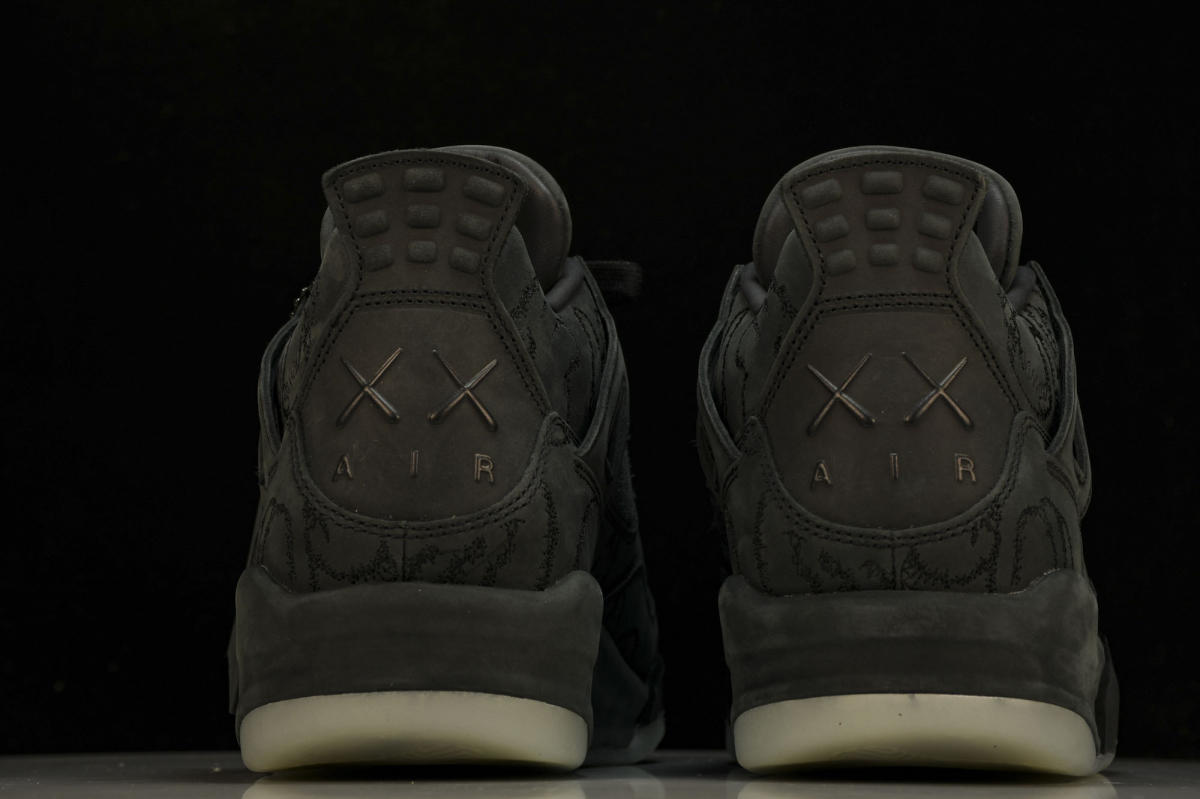 Jordan 4 Retro Kaws Black